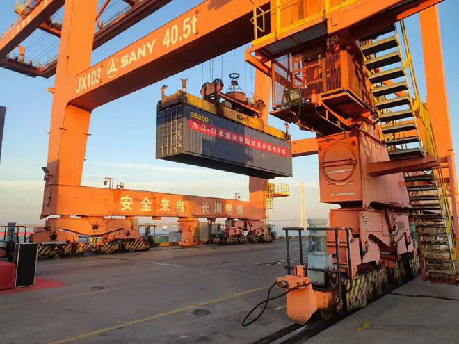 Jiujiang-Japan Container International Direct Direct Line Open