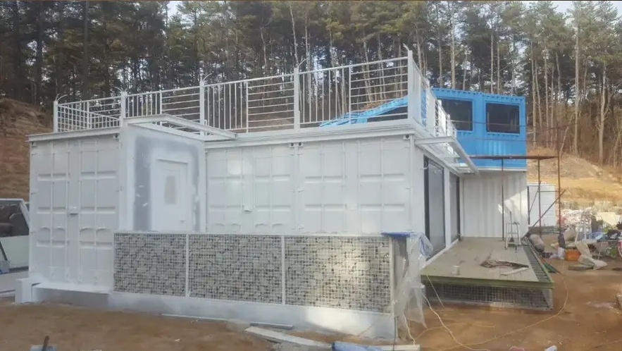 Installation method of Foshan container house