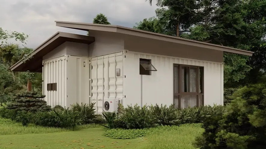 Why are more and more people using shipping containers to build villas?