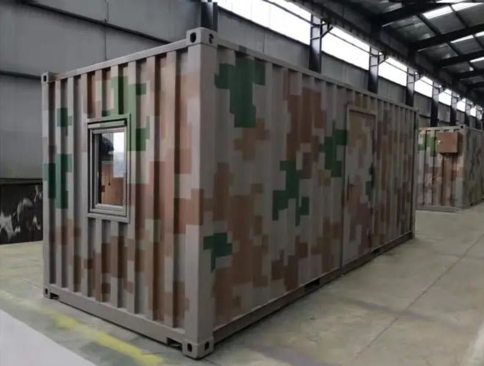 military containers, versatility, temporary shelter, command center, mobile medical station, material storage depot