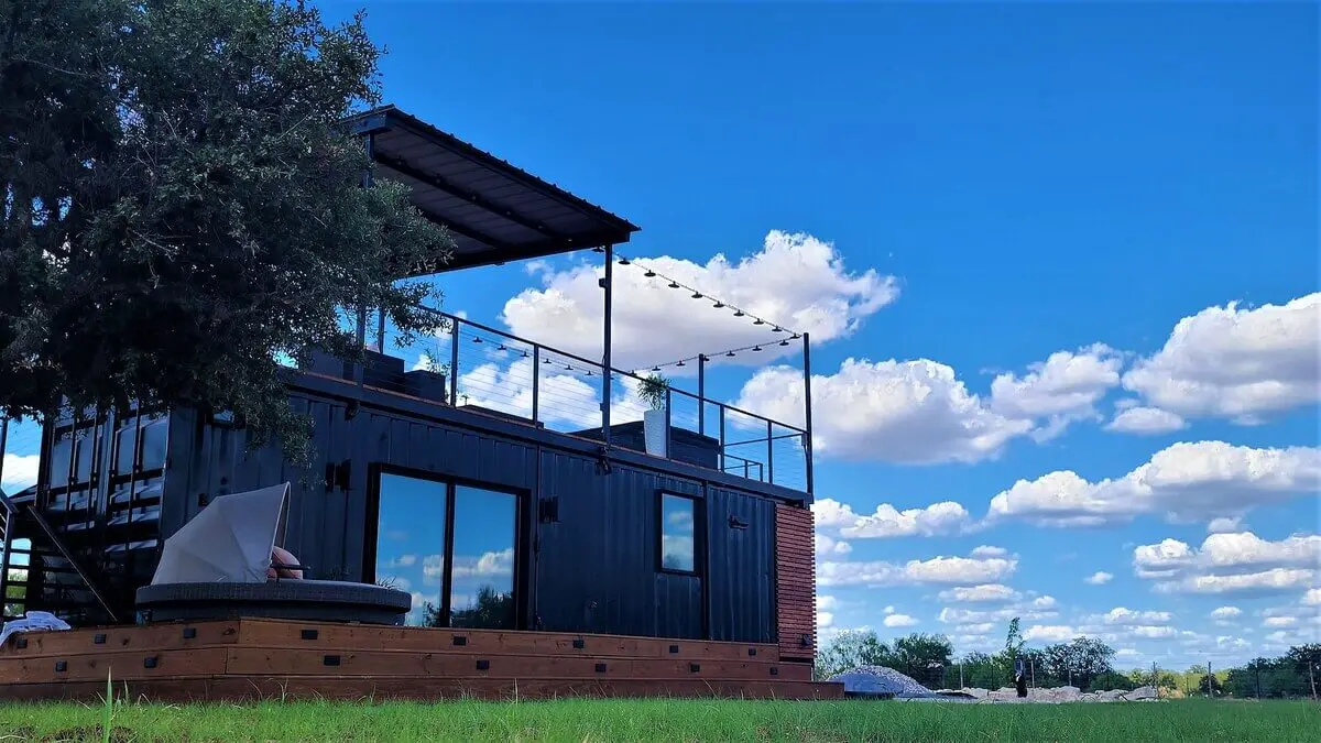 Modern minimalist, Container house design, Compact, Simple, Unique