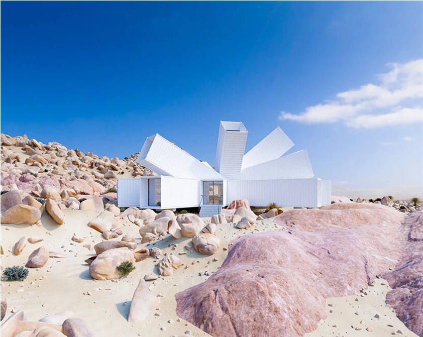 Industry Update: Luxurious Container Villa in the Desert, 200㎡, Priced at $3.5 Million, Will Anyone Buy It?