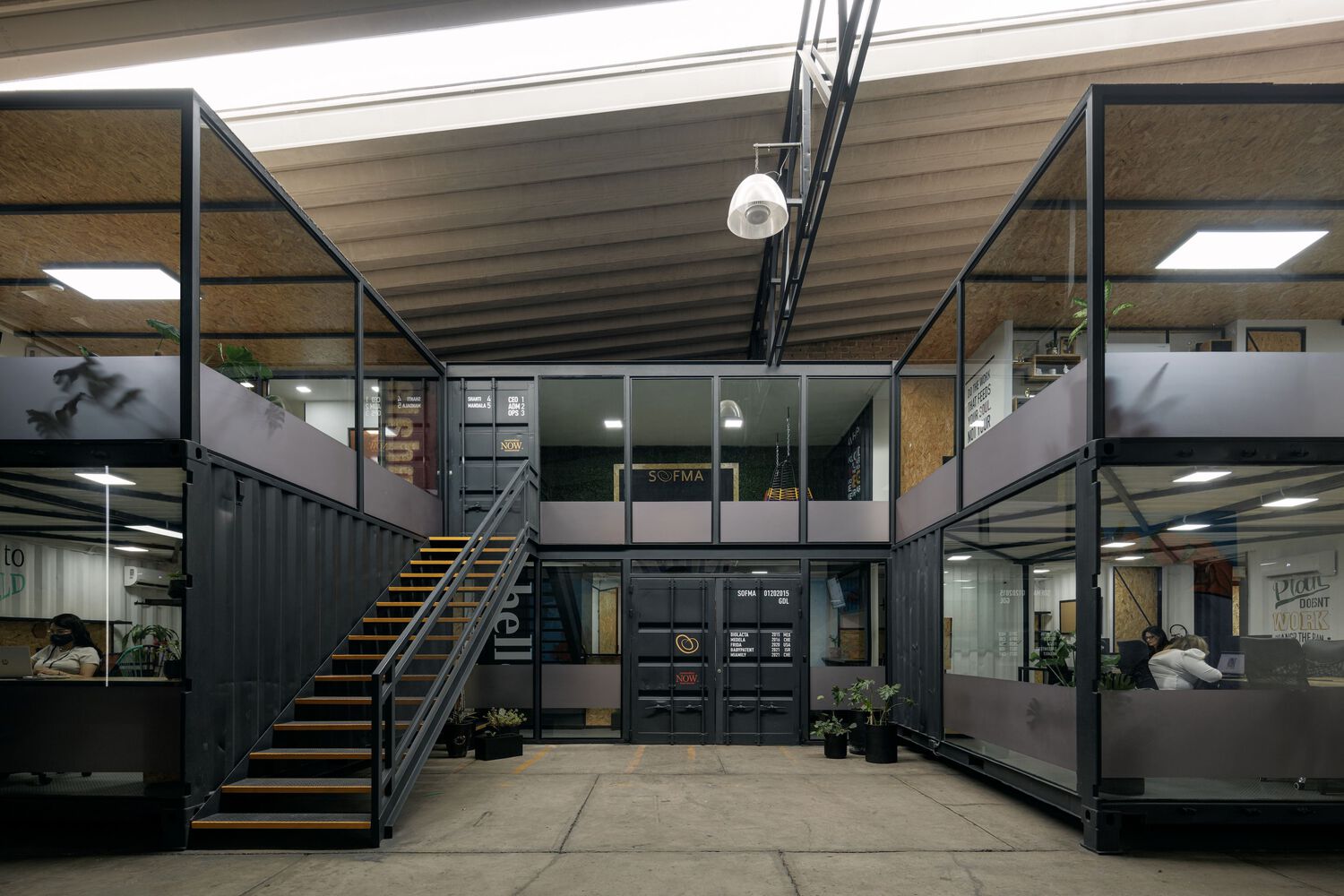 Recycling and reuse, container office space leads new trend of green building